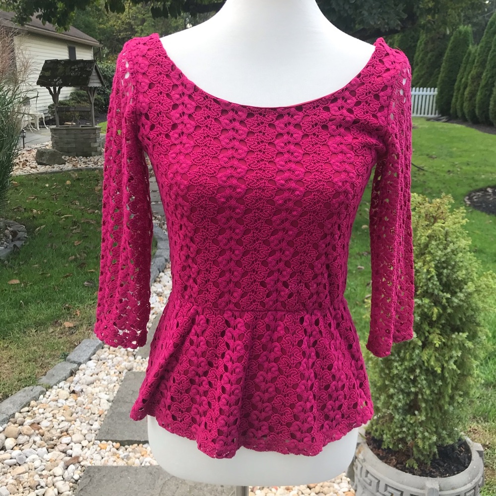 Peplum top